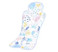 Nicoone Baby Pushchair Seat Liners,Universal Baby Car Seat Cooler Mat Summer Soft Breathable Cooling Pad Cushion for Stroller High Chair