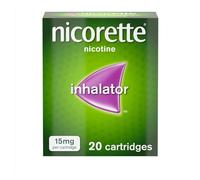 Nicorette Inhalator 15mg 20 Cartridges
