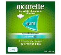 Nicorette Chewing Gum Icy White Gum 2mg Quantity 210