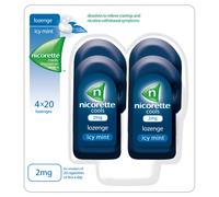 Nicorette Cools Icy Mint 2mg 80 Lozenges