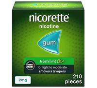 Nicorette Freshmint 2mg Gum - 210 Pieces
