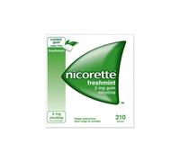 Nicorette Freshmint 2mg Gum - 210 Pieces