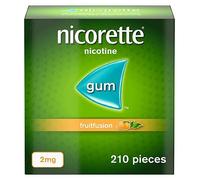 Nicorette Fruitfusion 2mg Gum - 210 Pieces