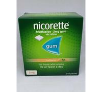 Nicorette Fruitfusion gum 2mg 210 pieces