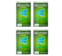 Nicorette Gum 2mg Freshmint 105 Pieces 105 Piece