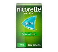 Nicorette Gum 4mg Freshmint 105 Pieces 105 Piece
