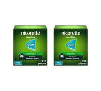 Nicorette Gum 4mg Freshmint 210 Pieces 210 Gum