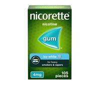 Nicorette Gum 4mg Icy White 105 Pieces 105 Piece