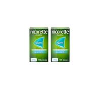 Nicorette Icy White 2mg Gum (105 Pieces), Fast-Acting Nicotine Gum to help curb cravings and Whiten Teeth, Discreet Stop Smoking Aid for Quitting Cig