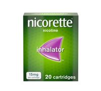 Nicorette inhalator 15mg 20 cartridges