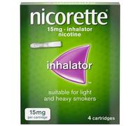 Nicorette Inhalator 15mg 4 Cartridges
