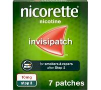 Nicorette Invisi 10mg Patch Step 3-7 Patches