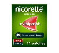 Nicorette InvisiPatch, Nicotine Patches Step 1, 25mg, 14 count, Effective and di