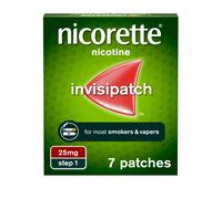 Nicorette InvisiPatch Nicotine Patches Step 1 25mg 7 Nicotine Patches Effective and