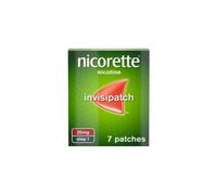 Nicorette InvisiPatch, Step 1, 25 mg, 7 Nicotine Patches (Quit Smoking & Stop Smoking Aid)