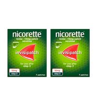 Nicorette InvisiPatch Step 3 10mg 7s X2