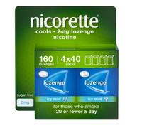 Nicorette Lozenge 4mg Mint 160