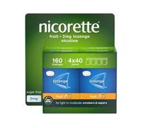 Nicorette Lozenge Fruit 2mg 160 Pack