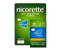 Nicorette Lozenge Fruit 2Mg 40 Pack pack