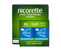 Nicorette Lozenge Mint 2Mg 80 Pack pack