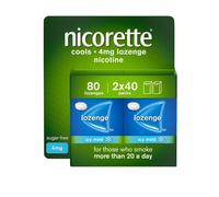 Nicorette Lozenge Mint 4Mg 80 Pack pack