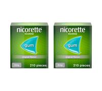 Nicorette Original Gum 4mg 210 Pieces 210 Piece