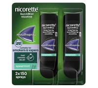 Nicorette QuickMist Spearmint 1mg/Spray Mouthspray - 2 x 150 sprays
