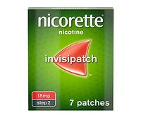 Nicorette Step 2 Invisi Patch, 7 Nicotine Patches, 15 mg (Stop Smoking Aid)