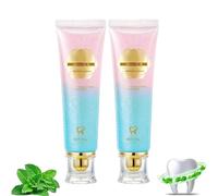 Nicotinamide Whitening Toothpaste, 100g Intensive Teeth Whitening Toothpaste, Natural Toothpaste Whitening, Stain Removal, Complete Care, Enamel Repair, Fresh Breath, Protect and Bright Teeth (2PC)