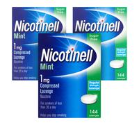 Nicotinell 1mg Compressed Lozenge - Mint 144 Pack pack
