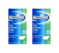 Nicotinell 1mg Compressed Lozenges - Mint 96 Pack pack