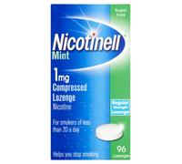 Nicotinell 1mg Compressed Lozenges - Mint 96 Pack pack