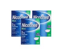 Nicotinell Mint Lozenge 2mg (144 Lozenges), Nicotine Lozenges | Stop Smoking Aid, Sugar Free, Fresh Mint Flavour, 2mg Extra Strength for Heavy Smokers, Quit Smoking Aid