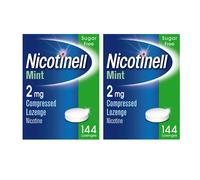 Nicotinell 2mg Compressed Lozenges - Mint 144 Pack pack