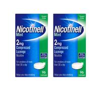 Nicotinell 2mg Extra Strength Lozenge - Mint 96 Pack pack