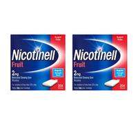 Nicotinell 2mg Fruit Gum 204 Pack pack