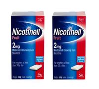 Nicotinell 2mg Gum - Fruit 96 Pieces 96 Gum