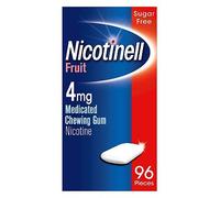 Nicotinell Fruit 4mg Medicated Chewing Gum - 96 Pieces