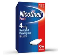 Nicotinell Fruit Gum 4mg (96 Pieces), Nicotine Gum