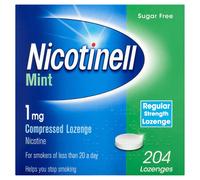 Nicotinell Mint 1mg Lozenge 204s in Clear Nicotinell Clear