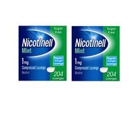 Nicotinell Mint 1mg Lozenge 204s Pack of 2