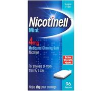 Nicotinell 4mg Extra Strength Gum - Mint 96 Pieces