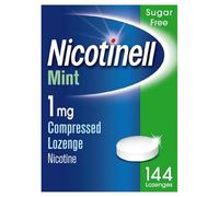 Nicotinell Mint 1mg Compressed Lozenge Nicotine 144 Lozanges