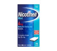 Nicotinell 4mg Extra Strength Gum - Mint 96 Pieces