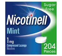 Nicotinell Nicotine Lozenge Stop Smoking Aid 1 mg Mint 204 Pieces