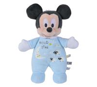 NICOTOY 6315872503 Disney Mickey Mouse Soft Toy 25 cm Luminous Star Pyjamas + 0 m