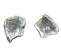 NicoWerk ladies silver ear studs leaf made of 925 sterling silver asymmetrical sand matt with structure SOS476