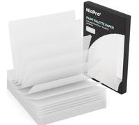 Nicpro 100 Sheets Wet Palette Paper Refillment, Only Designed for Stay Wet Pallet to Save Paints and Keep Wet for Miniature and Model Painting, Model and Acrylic Painting