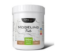 Nicpro Modeling Paste 1142 ml / 56.4 oz for Acrylic Painting, High Density Acrylic Medium for Texture Art and Thickness, Structural Molding Texture Paste for Canvas Paint, Art Projects, DIY, 3D Effect