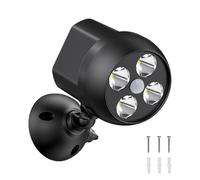 NICREW Battery Powered Outdoor Security Light with PIR Motion Sensor